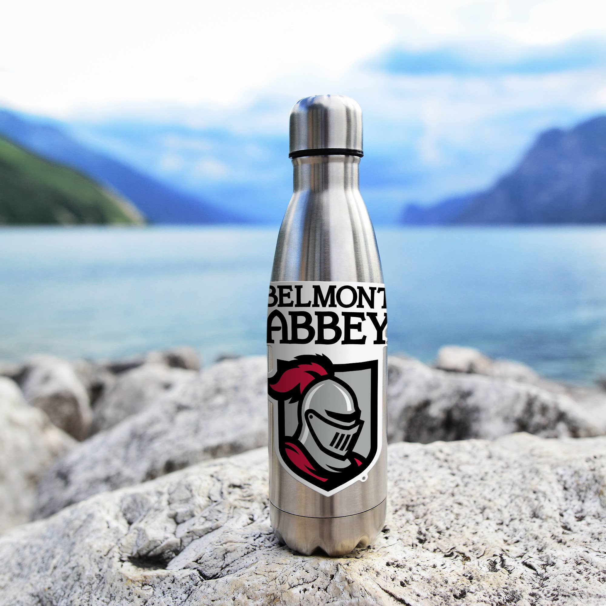 Rico Industries - Vente Breloque décorative pour voiture – unisexe - NCAA Autocollant Découpé Moyen Belmont Abbey Crusaders3