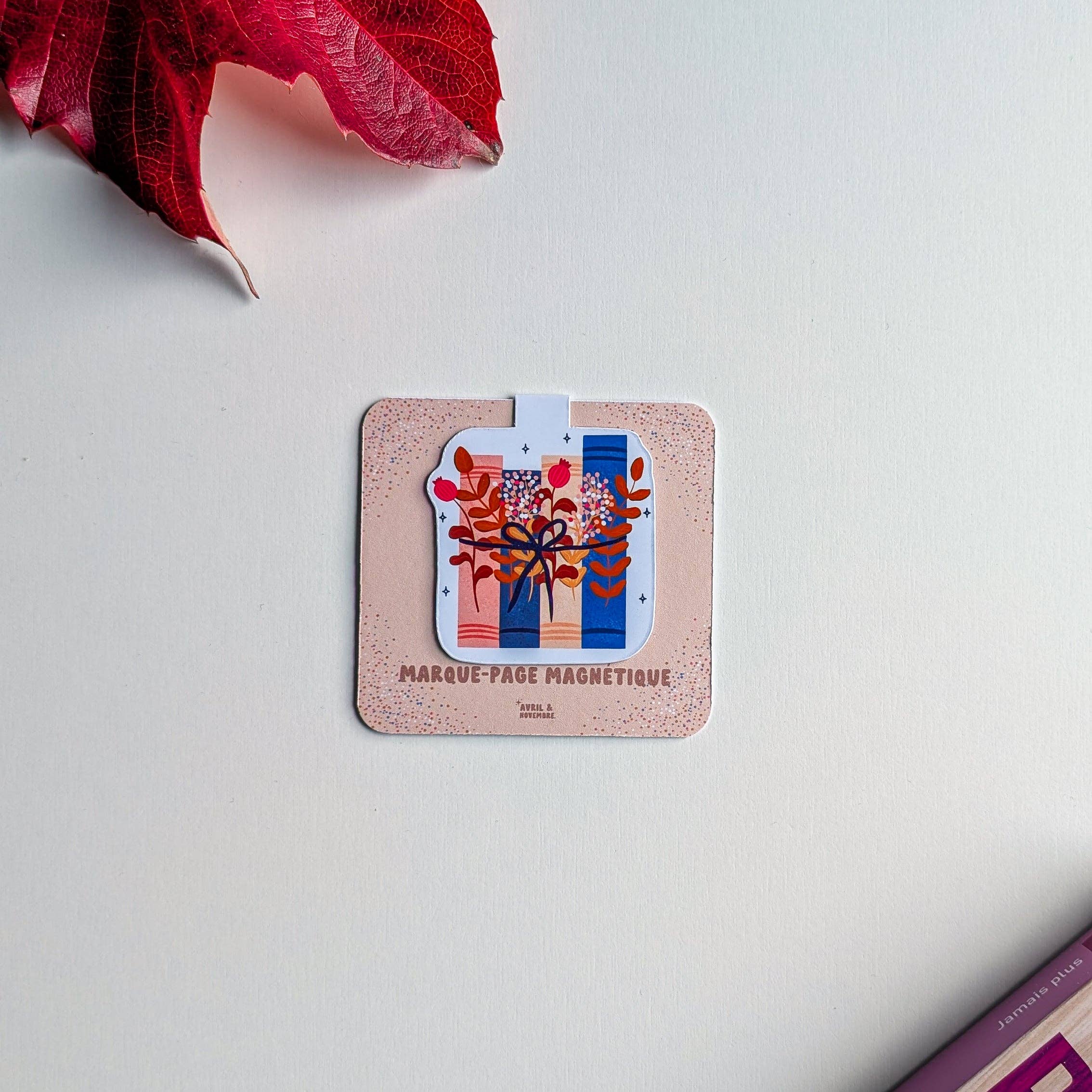 Avril & Novembre - Wholesale Bookmark - Magnetic Bookmark - Books and Foliage6