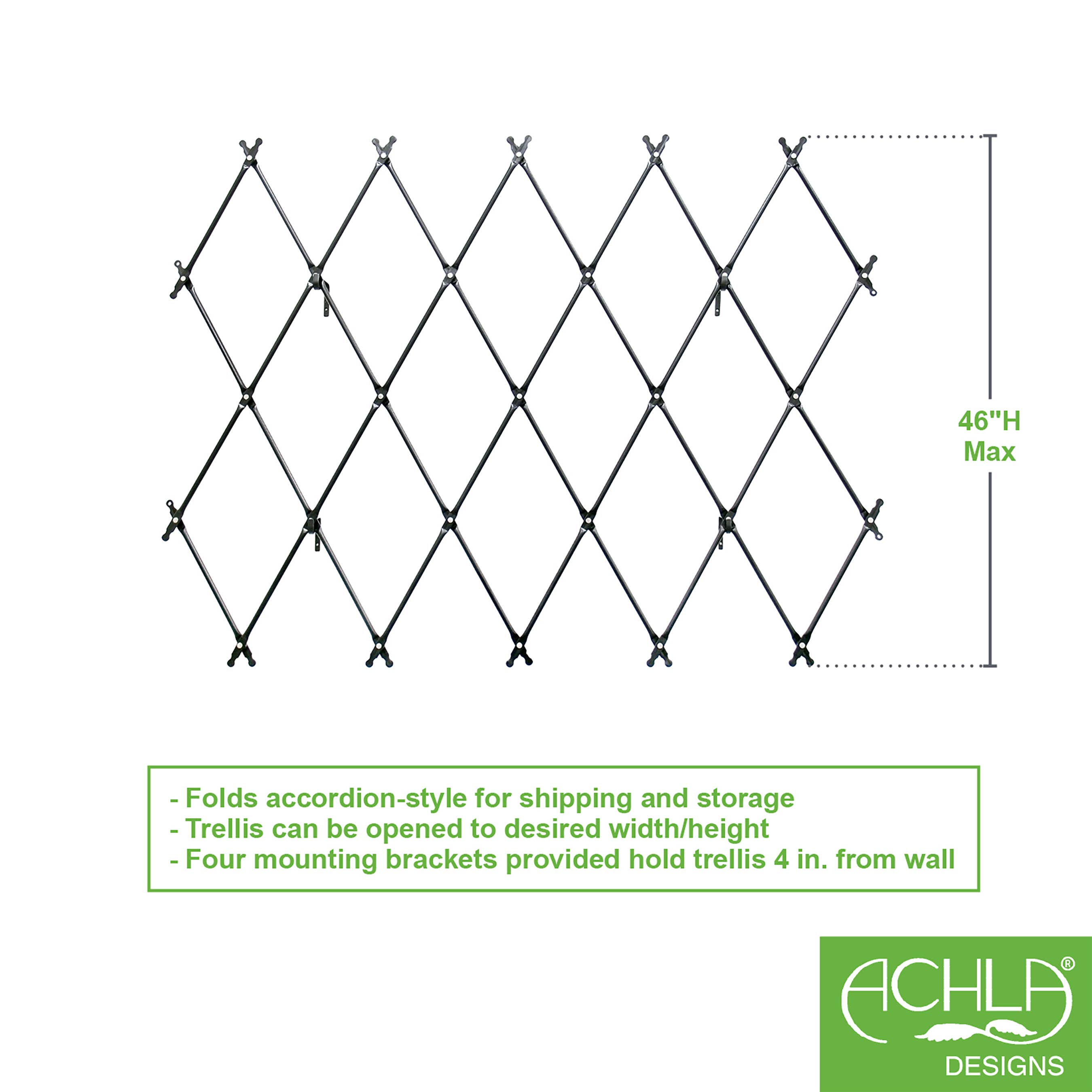 ACHLA Designs – Großhandel Rankgitter – Wandmontiertes Gittergitter3