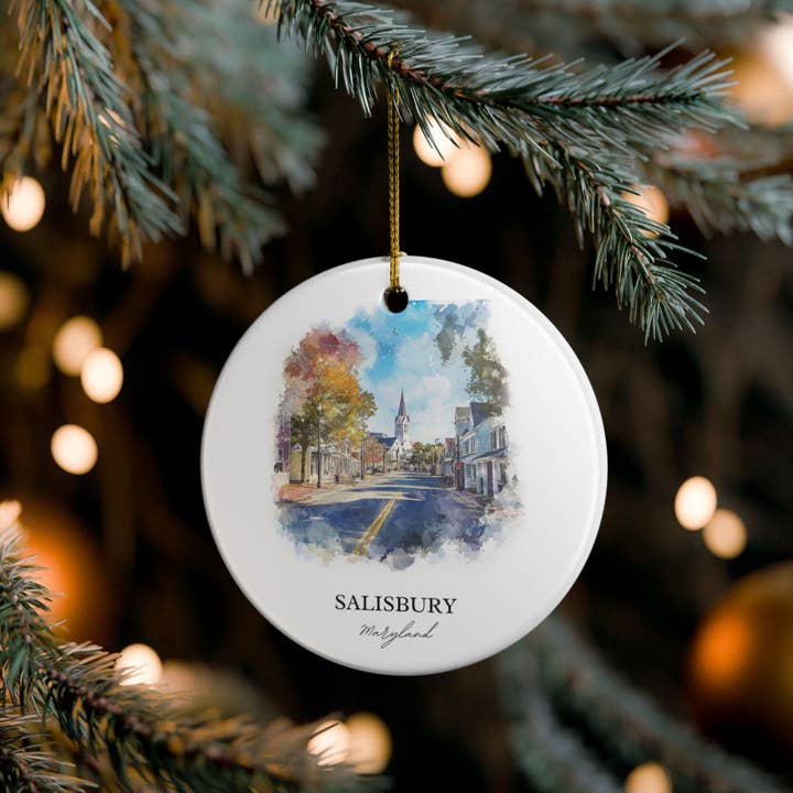 Salisbury MD Ornament: Unique Salisbury Maryland Souvenir, Maryland Xmas Decor, and Authentic Maryland Gift and other Purchase Wholesale salisbury pewter. Free Returns & Net 60 Terms on Faire trending on Faire.
