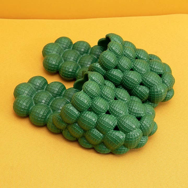 VIGOR - Wholesale Slippers - Women's - Lychee Bubble Slippers for Women Men's Beach Slides Sandals