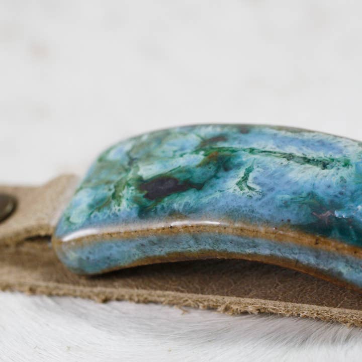 Dandy Jewelry – Engroshandel Armbånd – ID Tie Armbånd - Khaki Læder2