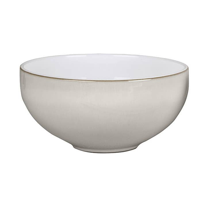 Grand bol à nouilles en toile naturelle pour la vente par Denby