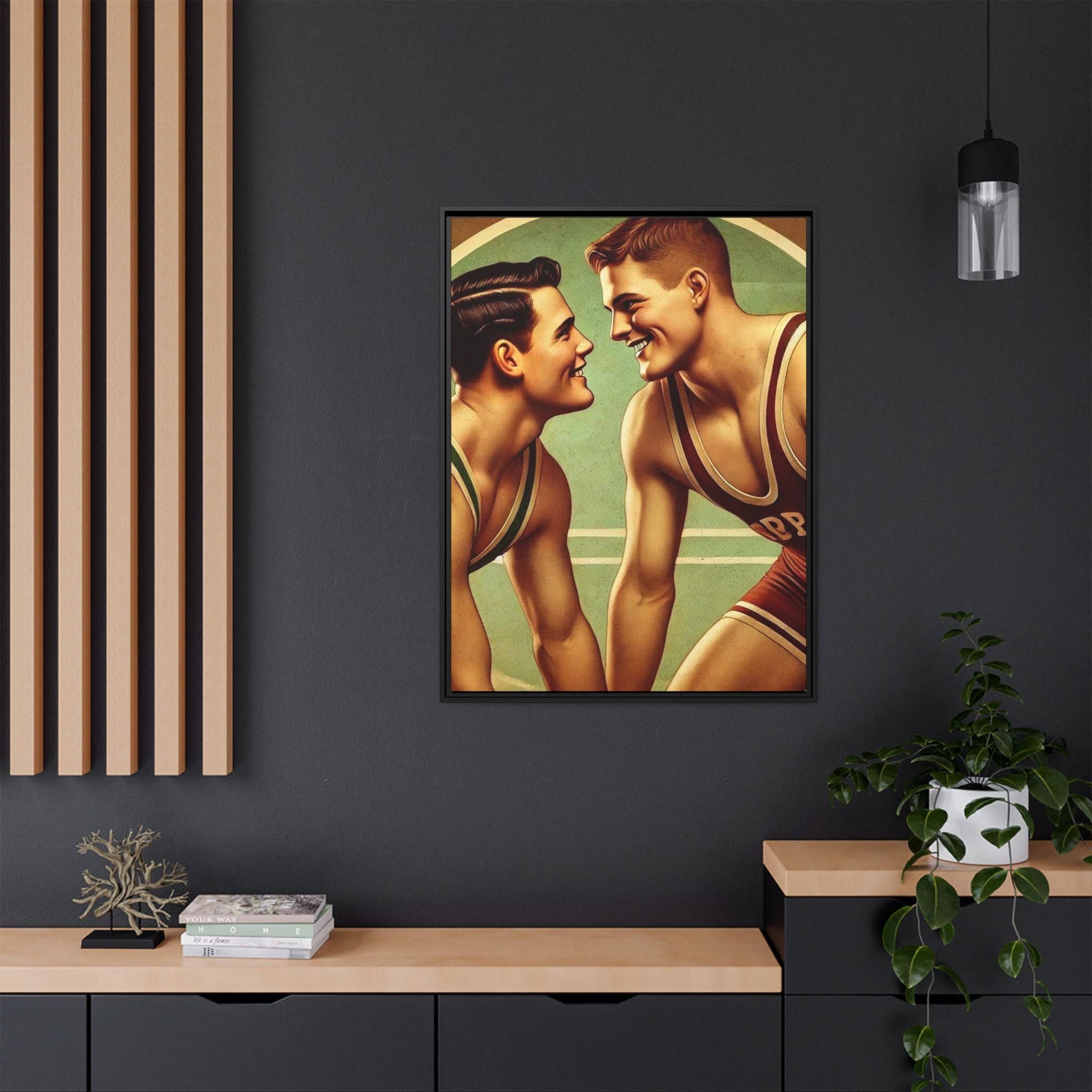 Walt & Pete - Wholesale Art Print - Missing Art Studies - Grant 03141