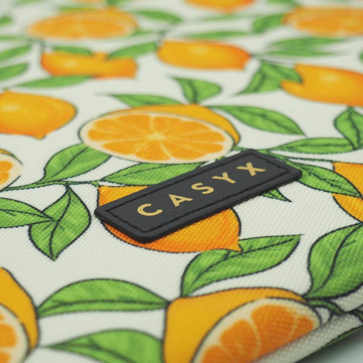 CASYX - Wholesale Laptop/Tablet Case - Women's - Retro oranges - laptop sleeve3