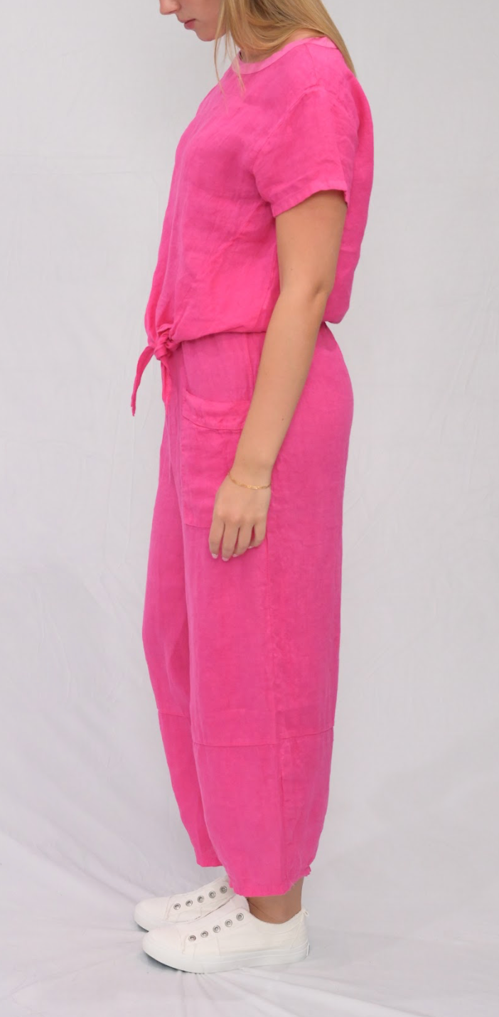 Merci Marie - Wholesale Pants - Women's - Linen Barrel Pants15