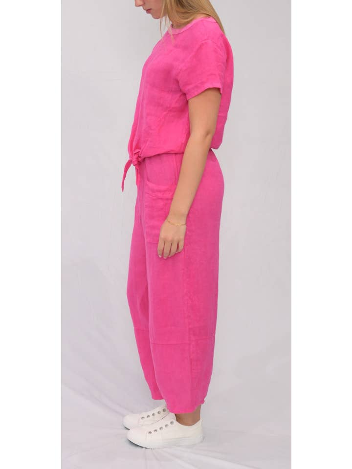 Merci Marie - Wholesale Pants - Women's - Linen Barrel Pants15