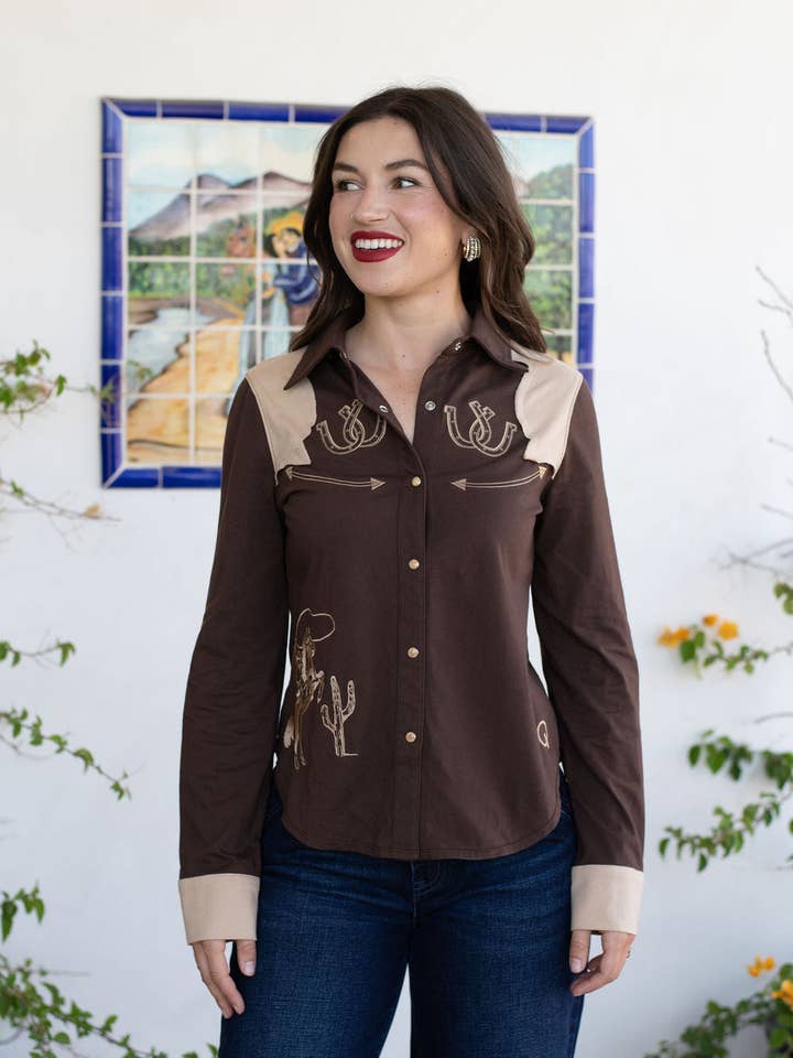 Lucky Buck Button Up and other Purchase Wholesale western button up. Free Returns & Net 60 Terms on Faire trending on Faire.