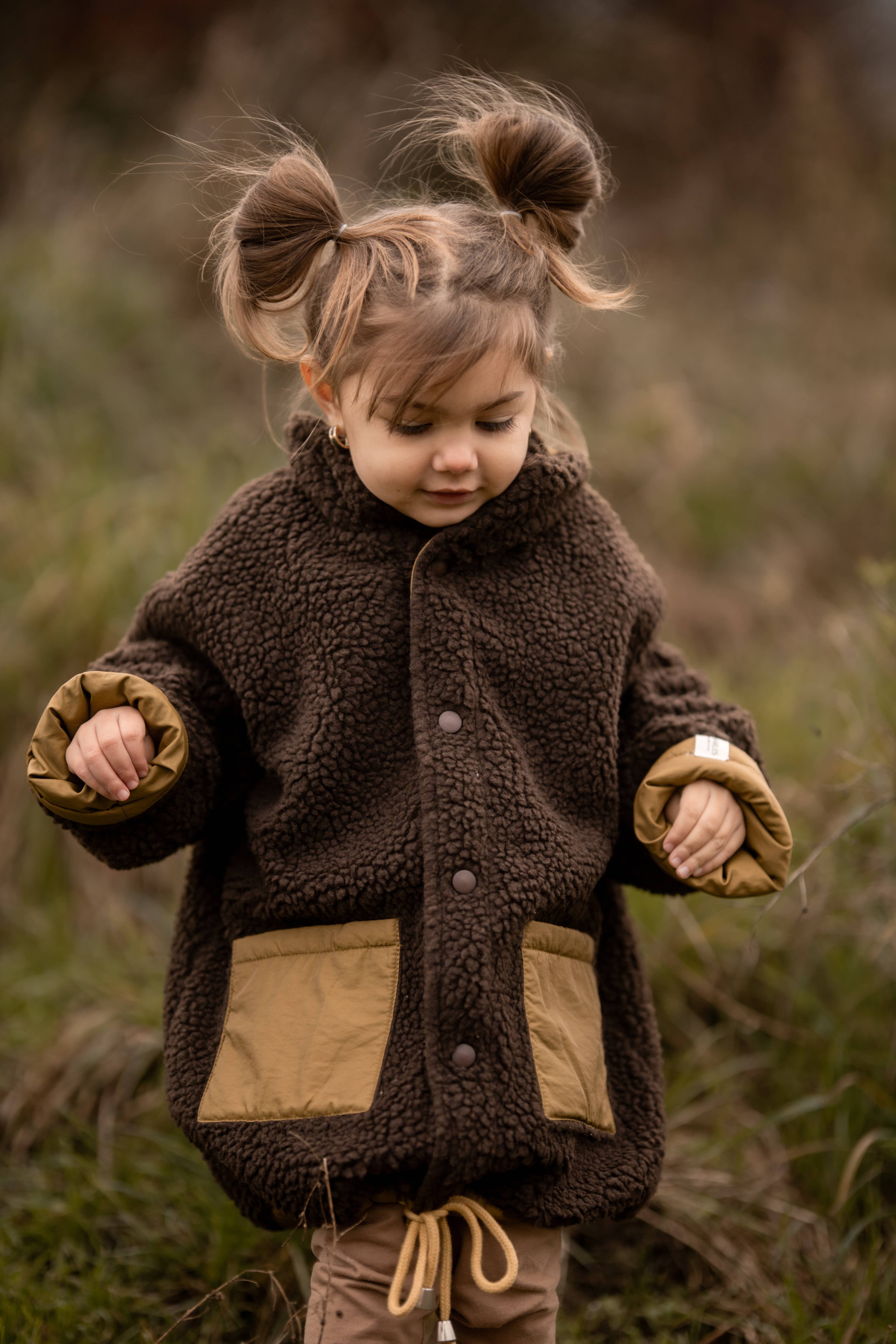 Annie & Charles – wholesale Jacka - Barn – Annie & Charles® JULEZ vändbar teddyjacka11