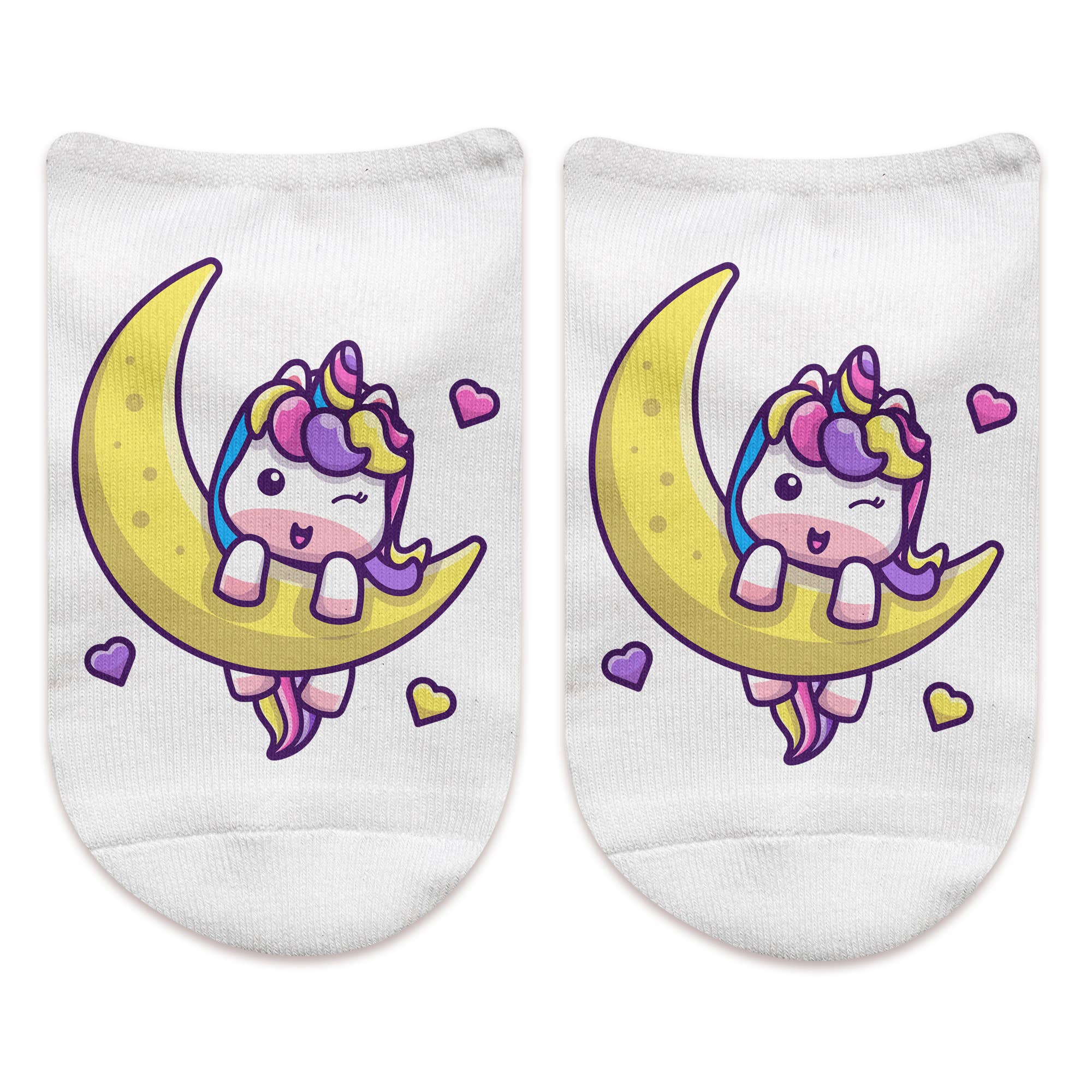 Sockprints - Wholesale Socks - Unisex - Your Design Goes Here - Custom Printed Cotton No Show Socks4