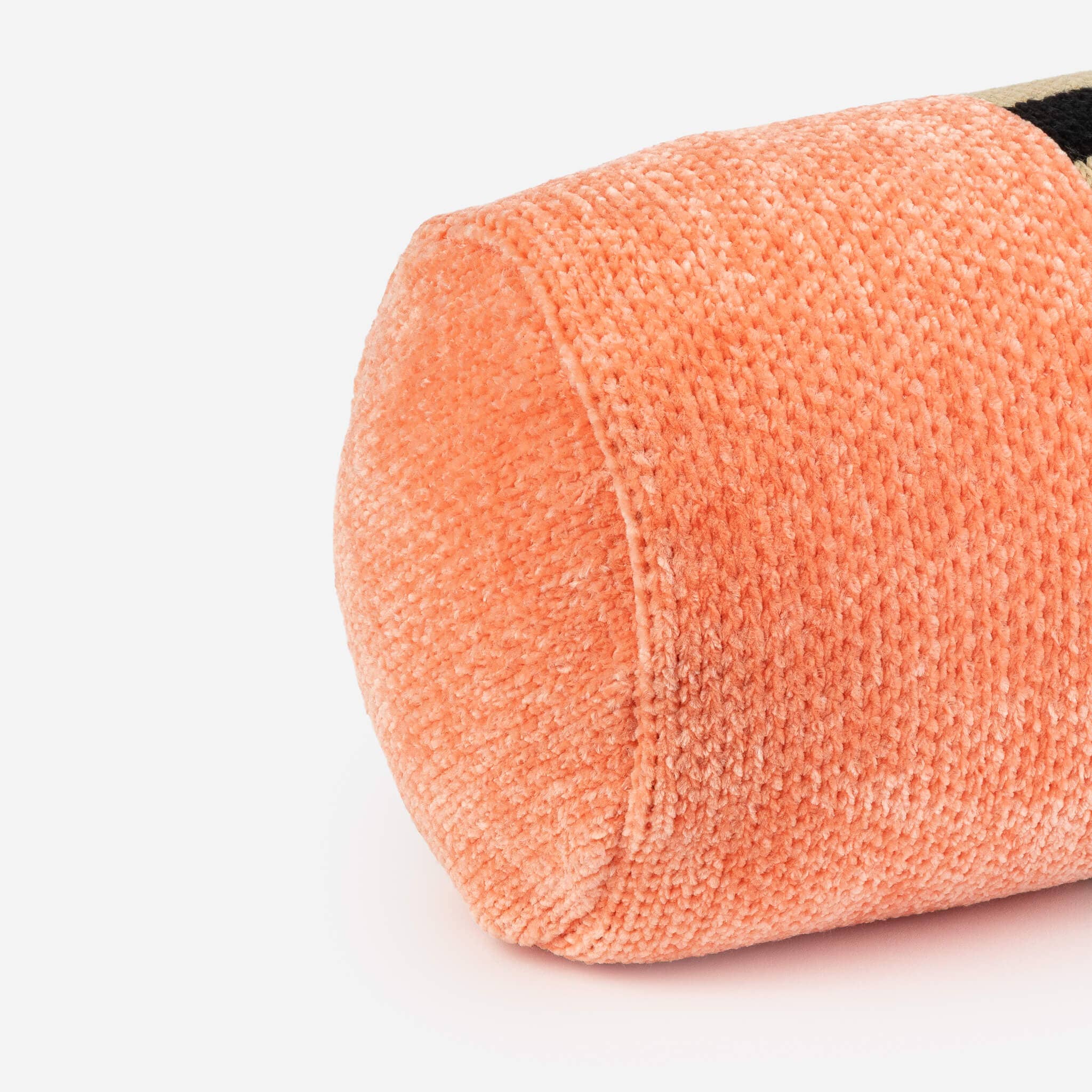 VERLOOP | knits - Vendita all'ingrosso Cuscini lombari - Cuscino a rullo in ciniglia patchwork a piastrelle5