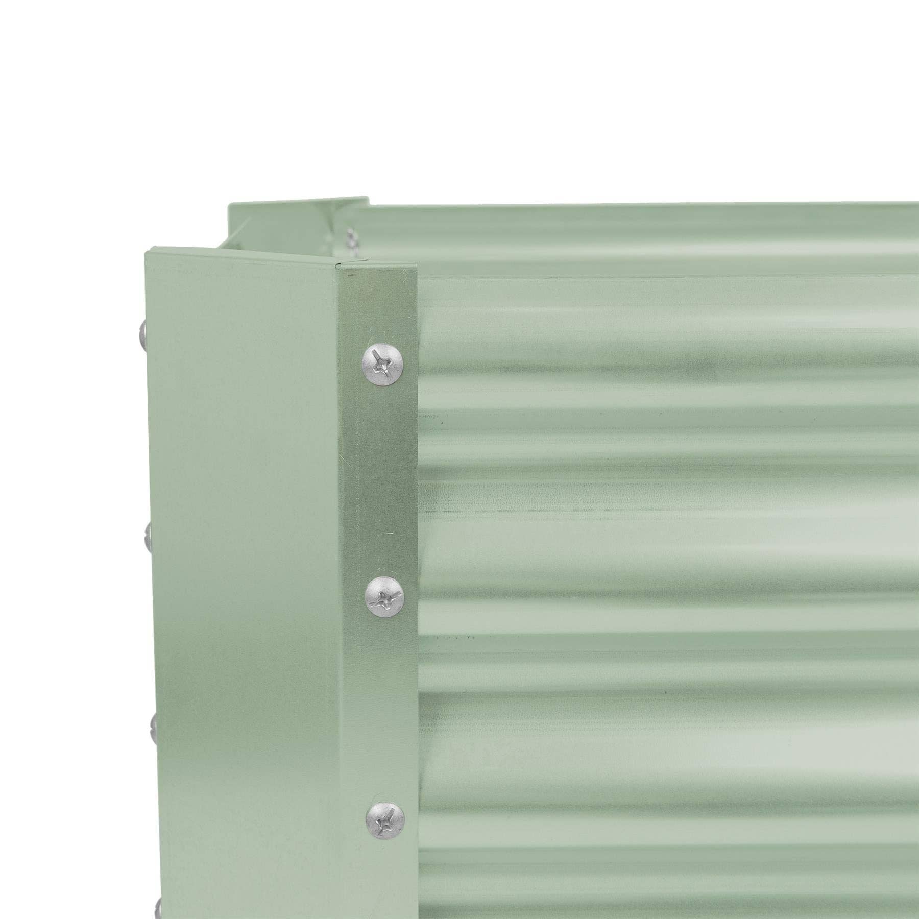 Rinkit Ltd – Großhandel Hochbeet – 60 cm x 60 cm quadratisches Hochbeet aus verzinktem Stahl – von Harbour Housewares9