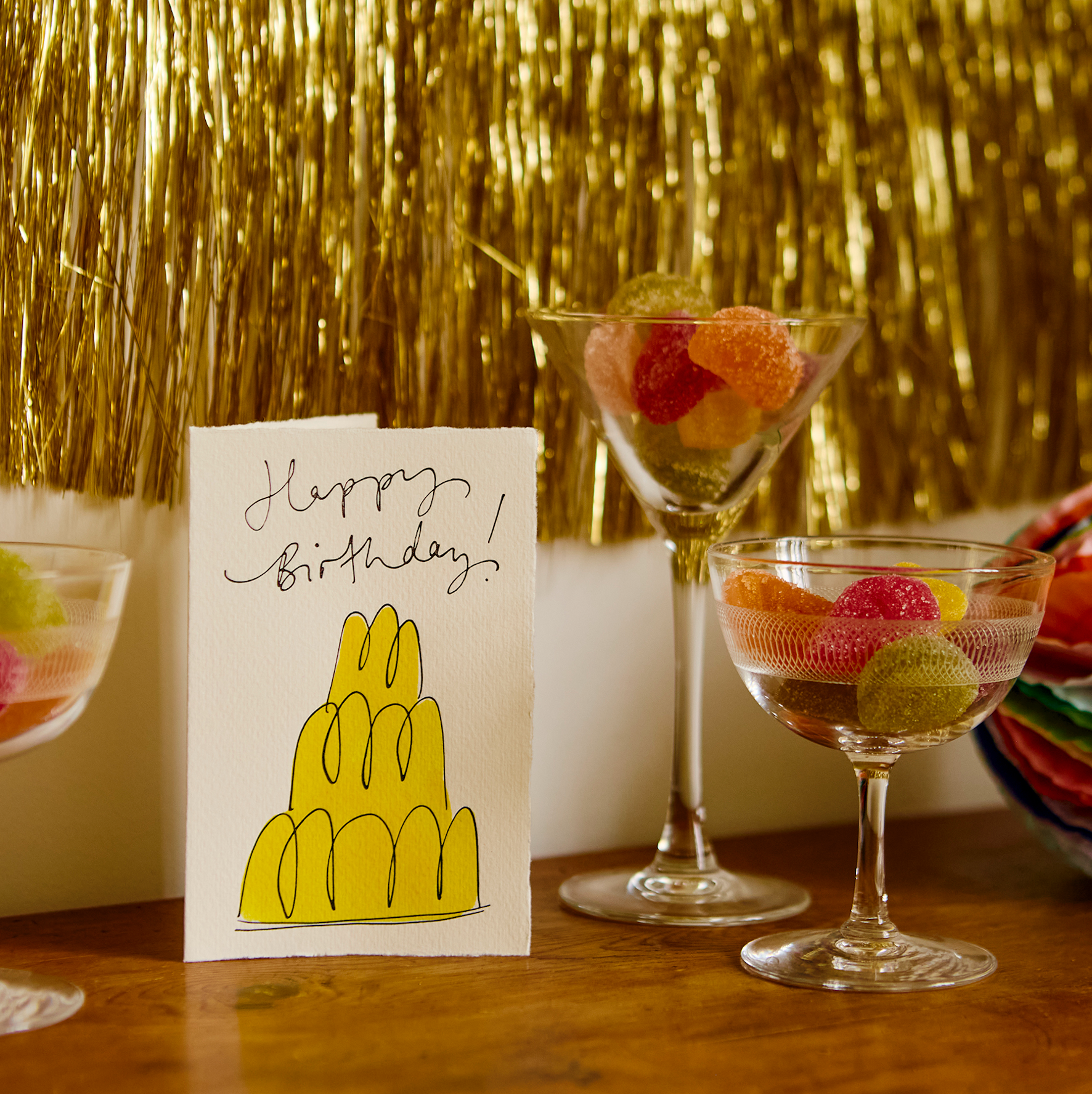 Scribble & Daub – wholesale Birthday card – Jelly Card7