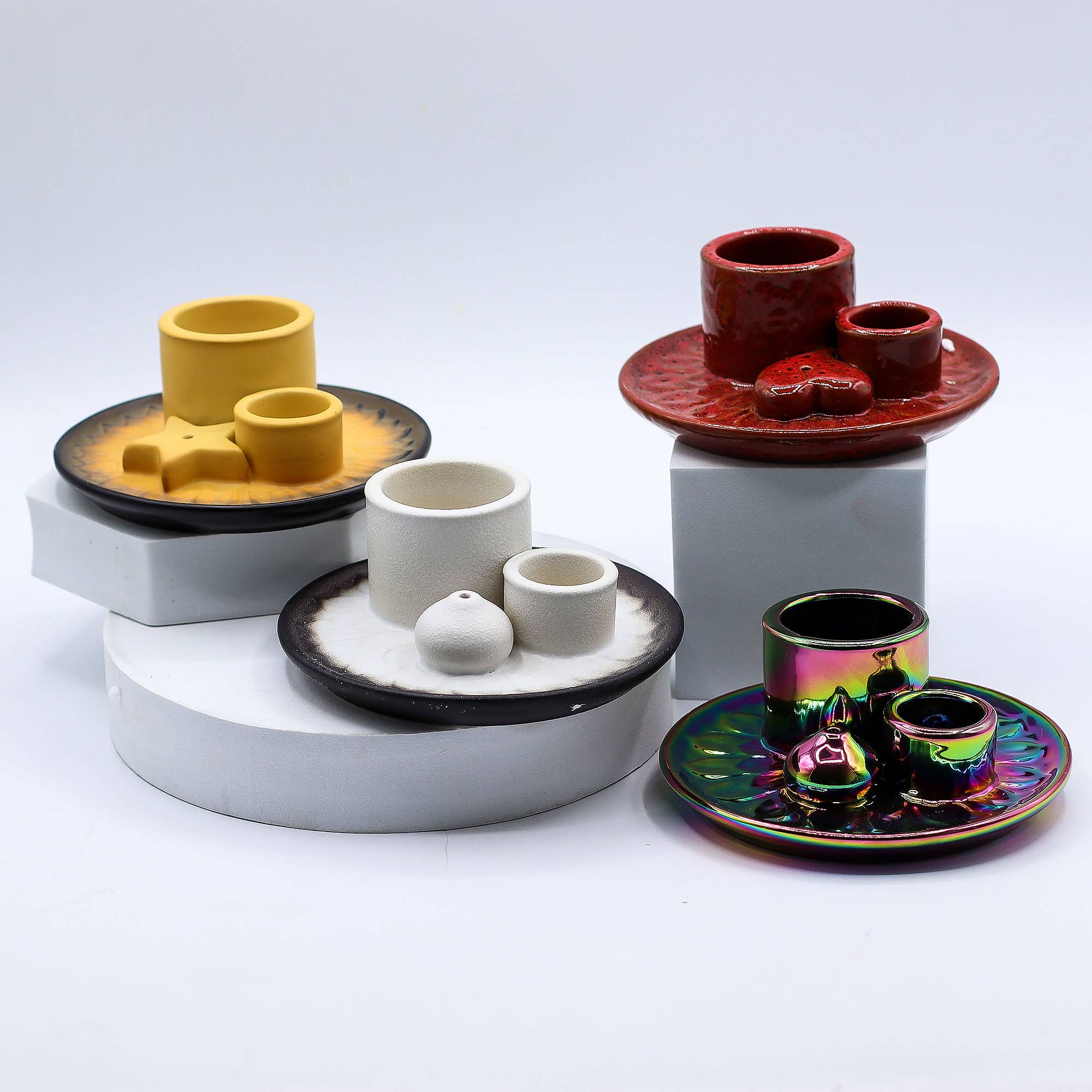 AWGifts Europe - Wholesale Incense Holder - Wholesale Ceramic Palo Santo & Smudge Holders
25