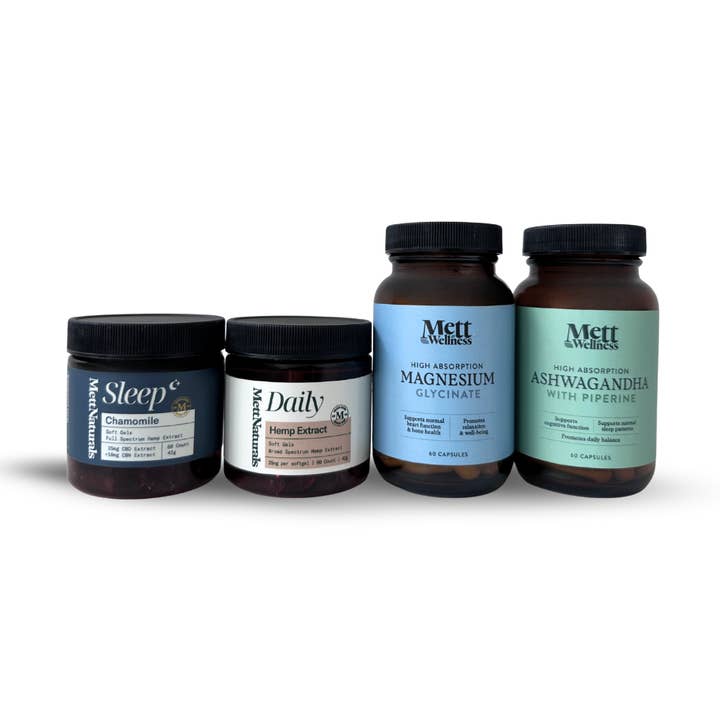 Night & Day Bundle for wholesale by Mett Naturals CBD