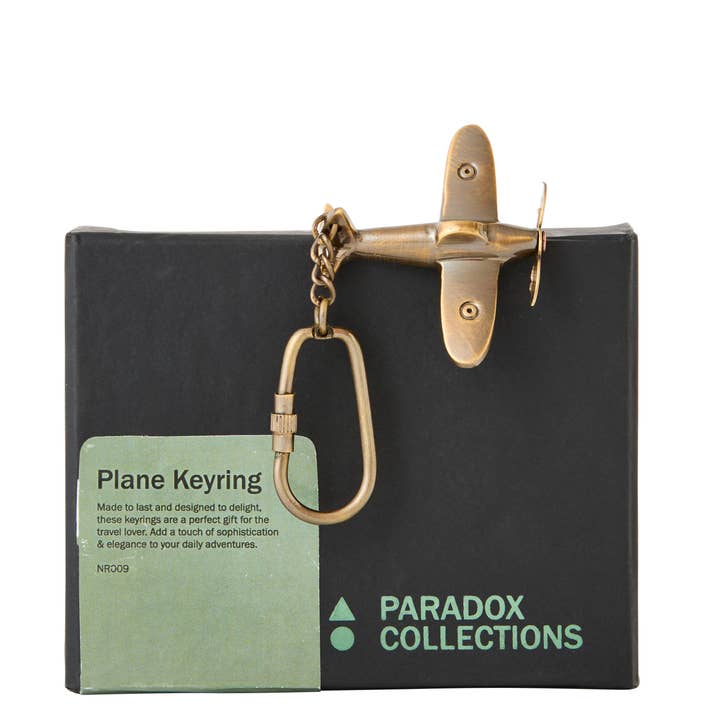 Plane Keyring for wholesale by Paradox Collections
