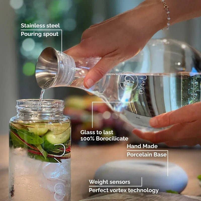 Mayu Water - Wholesale Carafe - Swirl Structured Water Carafe4