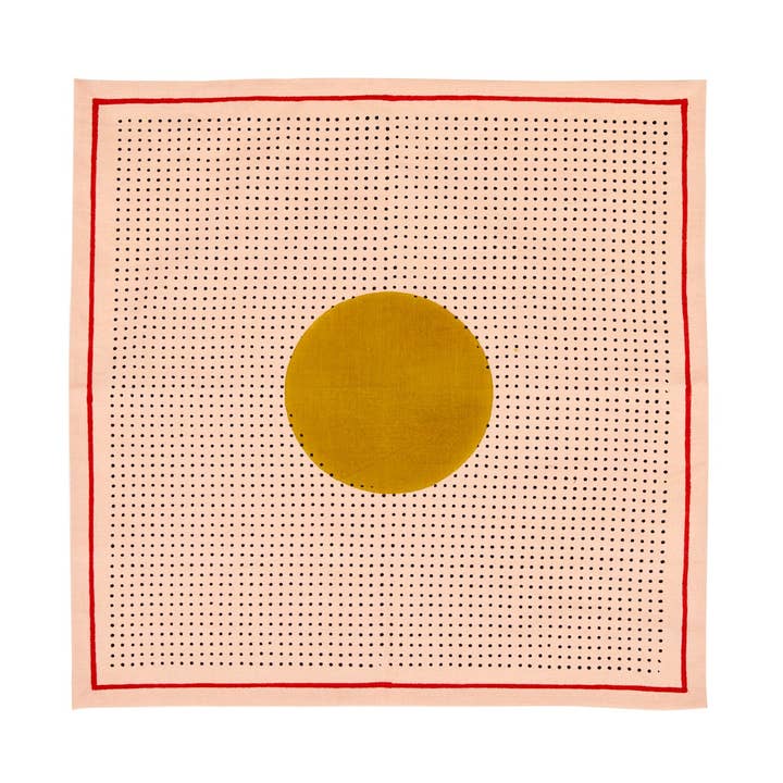 Solstice Napkin | Peach for wholesale by Block Shop