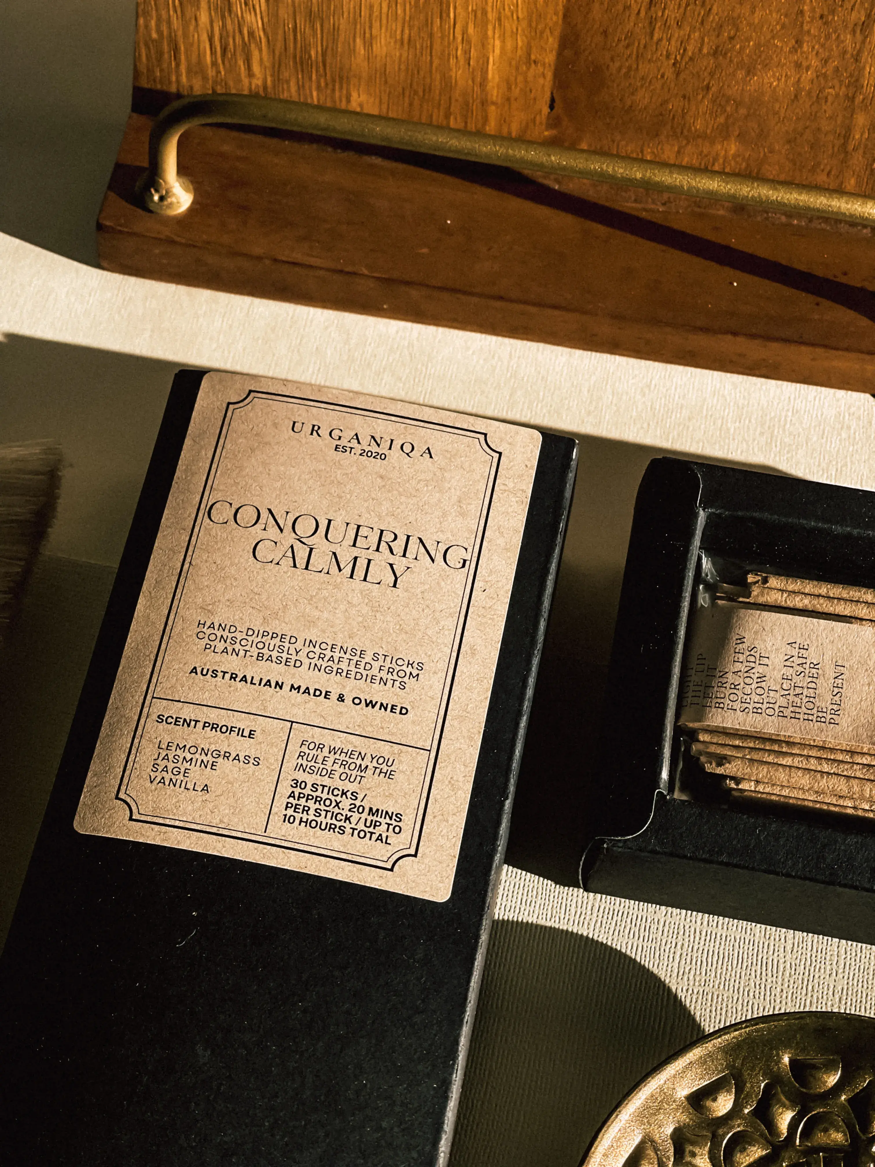 Urganiqa – wholesale Incense – Conquering Calmly Incense Sticks | Clean, Vegan & Handmade2