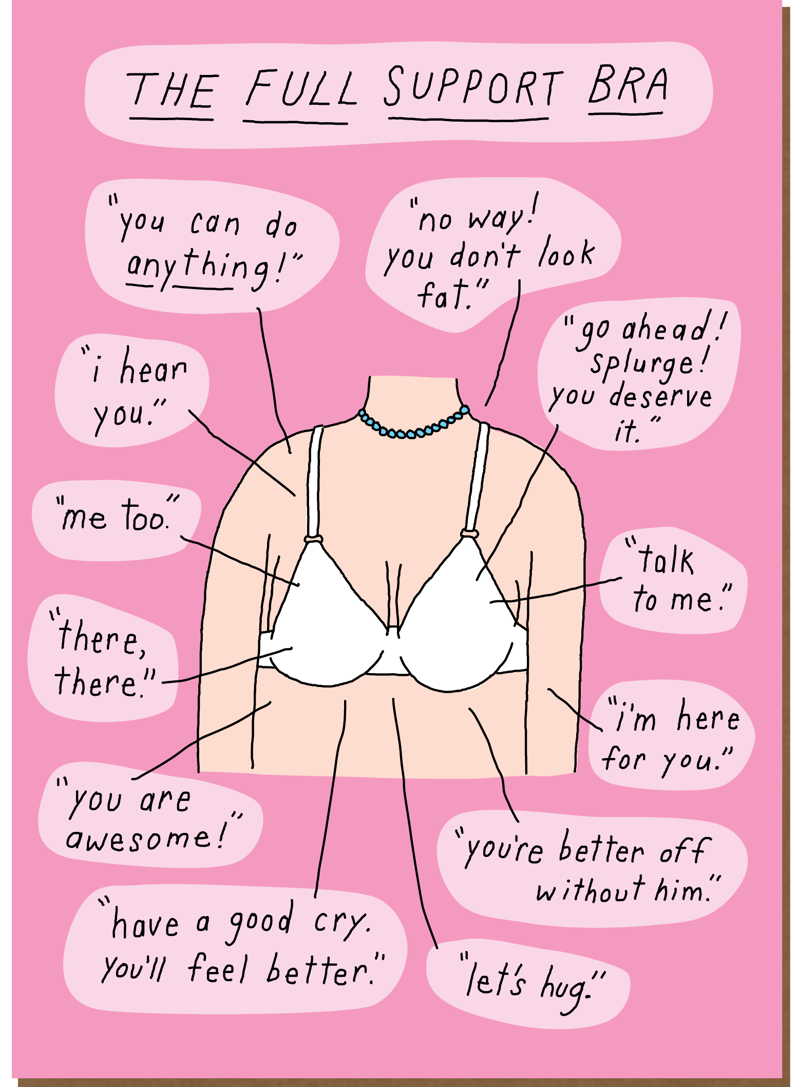 Clayboys Cards – postal de parabéns por atacado – Sutiã de suporte total 619 (cartão para qualquer ocasião, cartão de aniversário)0