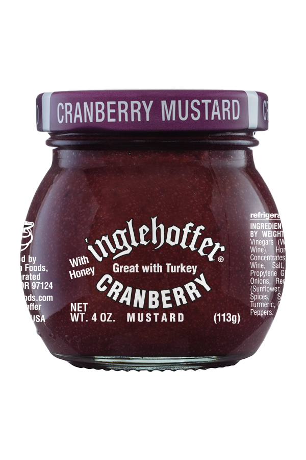 Beaverton Foods - Wholesale Mustard - Inglehoffer Cranberry Mustard 4oz0