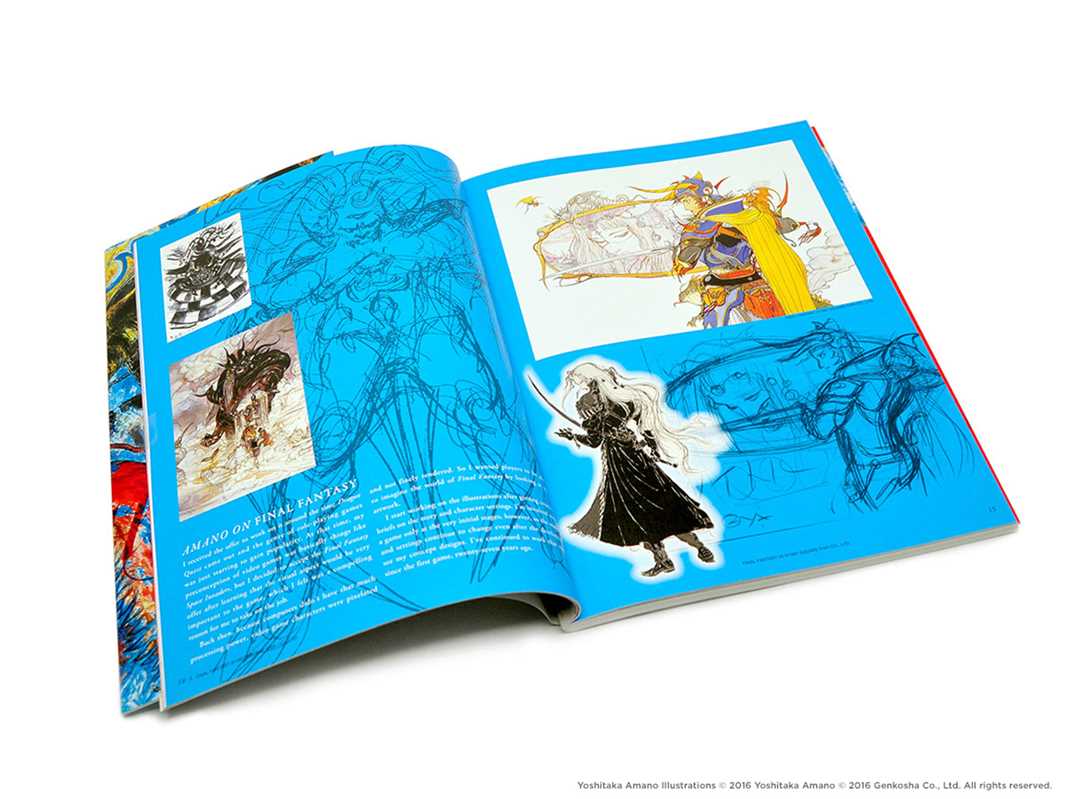 Simon & Schuster - Wholesale Arts & Entertainment - Yoshitaka Amano: Illustrations by3