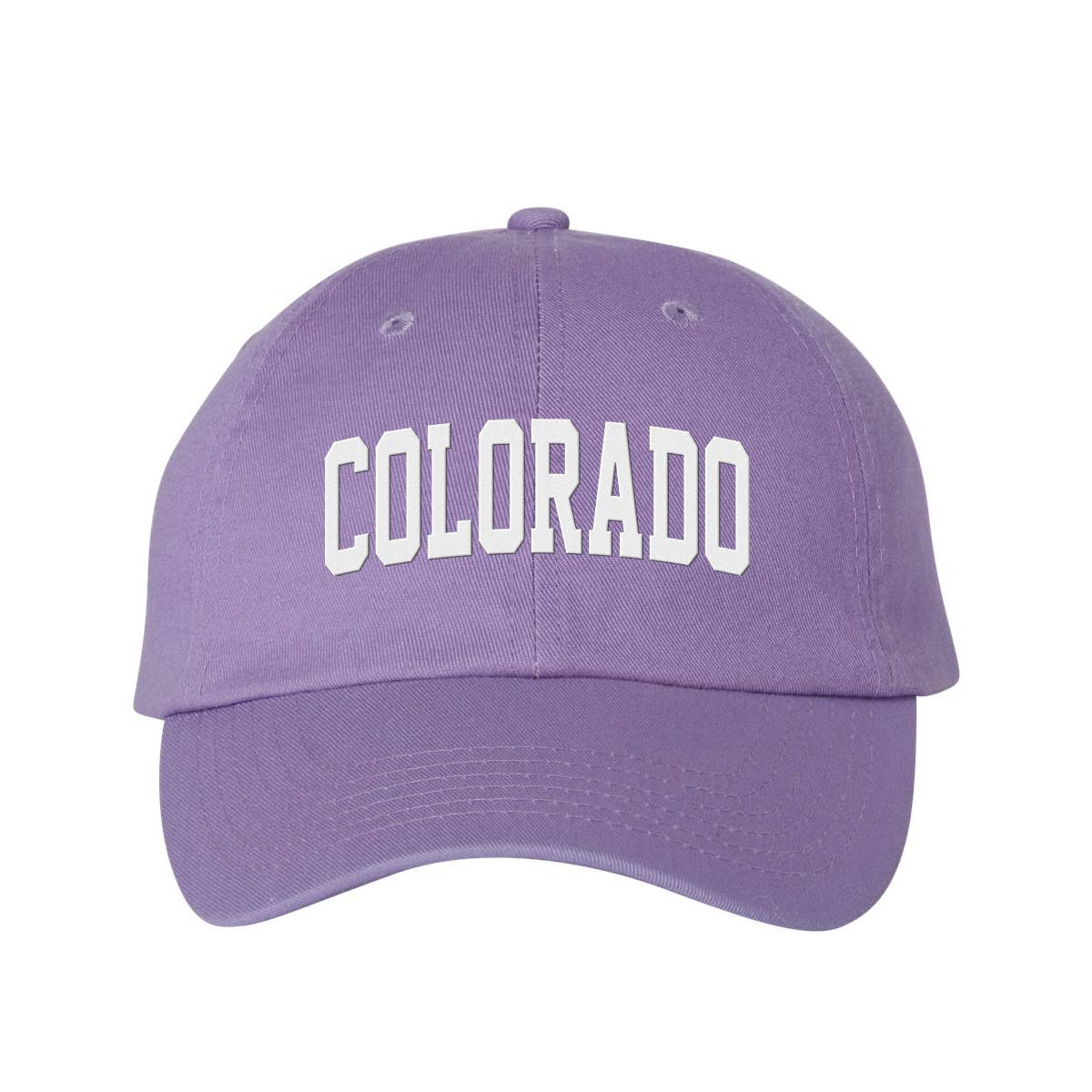 Lucky Luna Apparel - Wholesale Baseball Cap - Unisex - Block Colorado Embroidered Dad Hat6