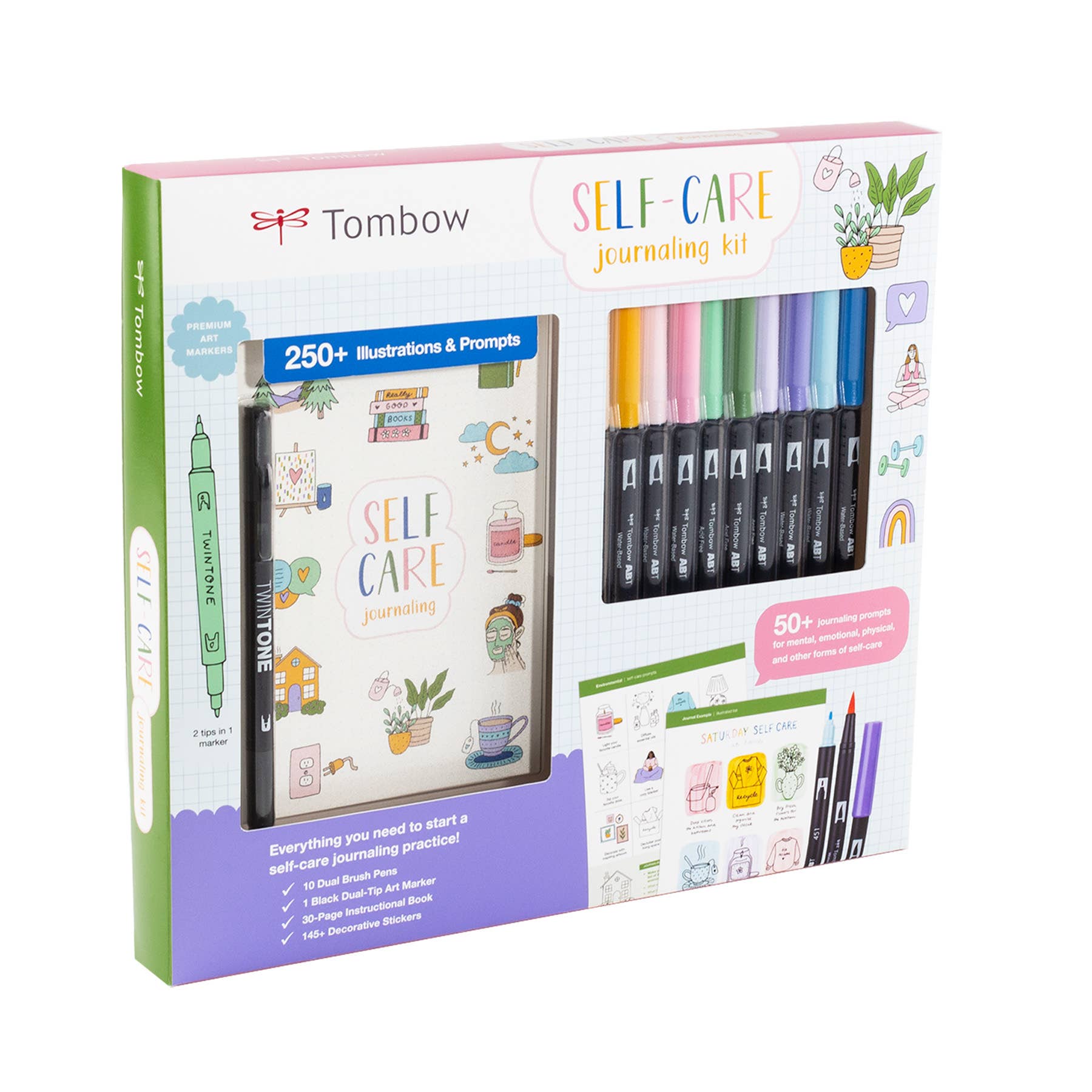 Tombow - Wholesale DIY Craft Kit - Tombow Self-Care Journaling Kit