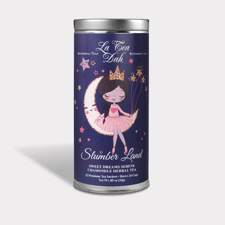 Princesse Slumber Tea Cadeau pour enfants - 12 sachets - Grande boîte pour la vente par The Tea Can Company