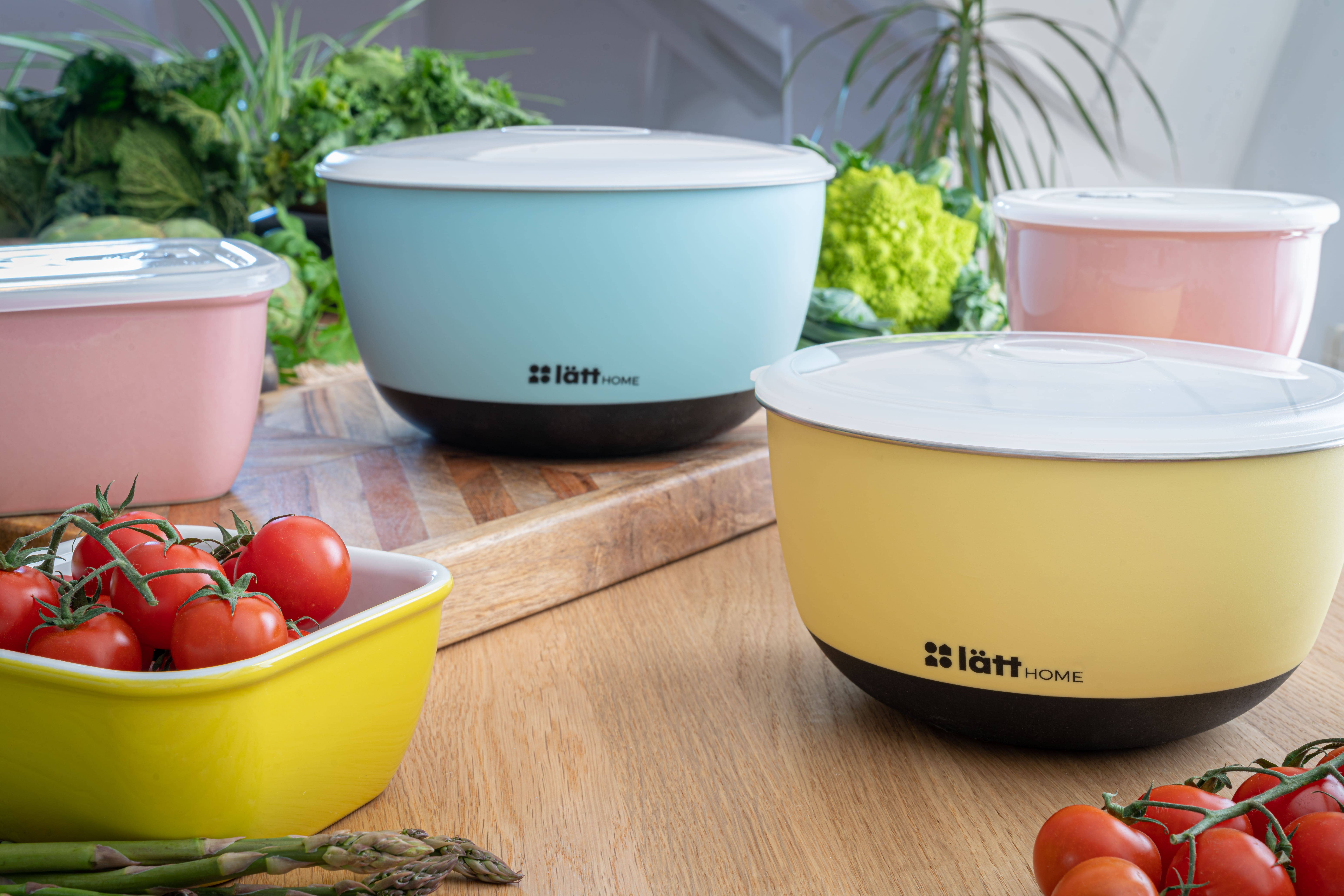 Lätt Home - Wholesale Voedselopslagcontainer - Lätt keramisch luchtdicht bakje 500 ml geel9