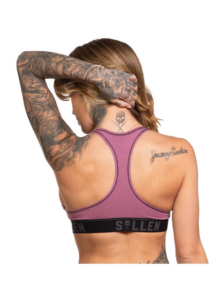 WISTFUL MAUVE Buttery Bralette for wholesale on Faire