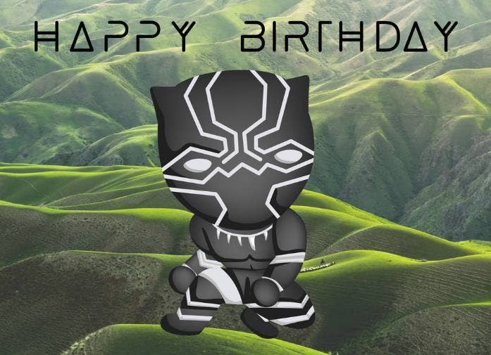 Culture Greetings - Wholesale Birthday Card - Little Panther0