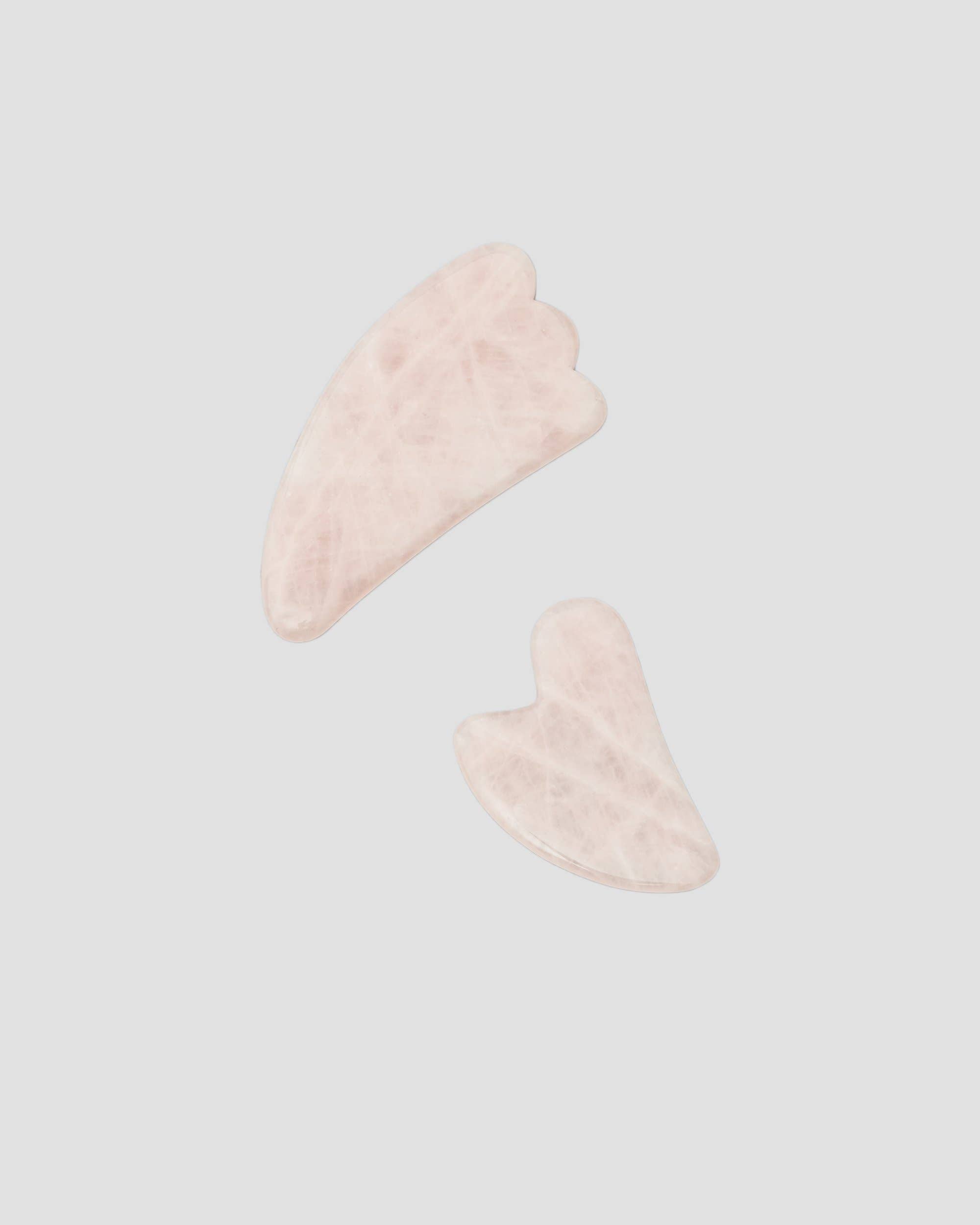 Jentl. - Wholesale Gua Sha-roller - Rozenkwarts Gua Sha2