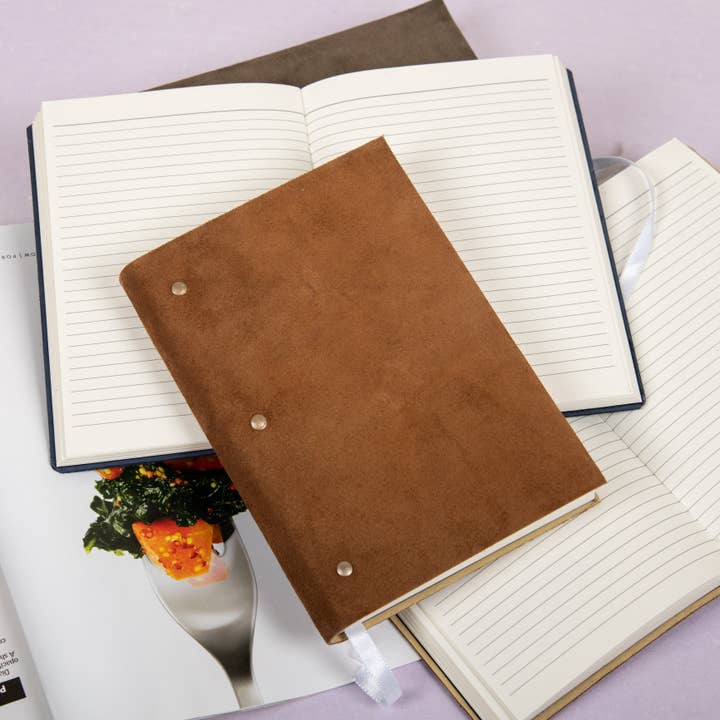 R K Handicrafts and Exporters - Wholesale Journal/Diary - Soft Cover Suede leather diary journal
