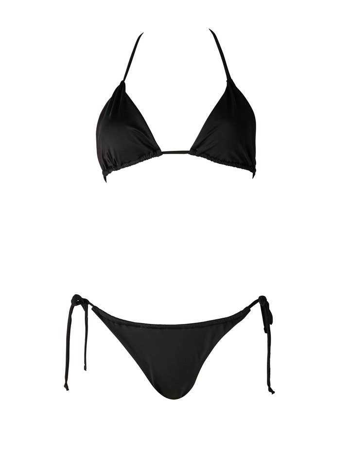 VITALIE OBEN UND UNTEN IN SCHWARZ für den Großhandel von La Gotta Swimwear