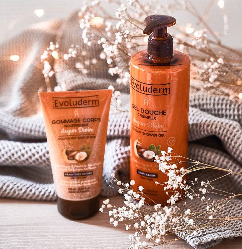 Evoluderm - Wholesale Body Wash/Shower Gel - Discovery offer: 4 Shower Gels + 1 Free Shower Flower3