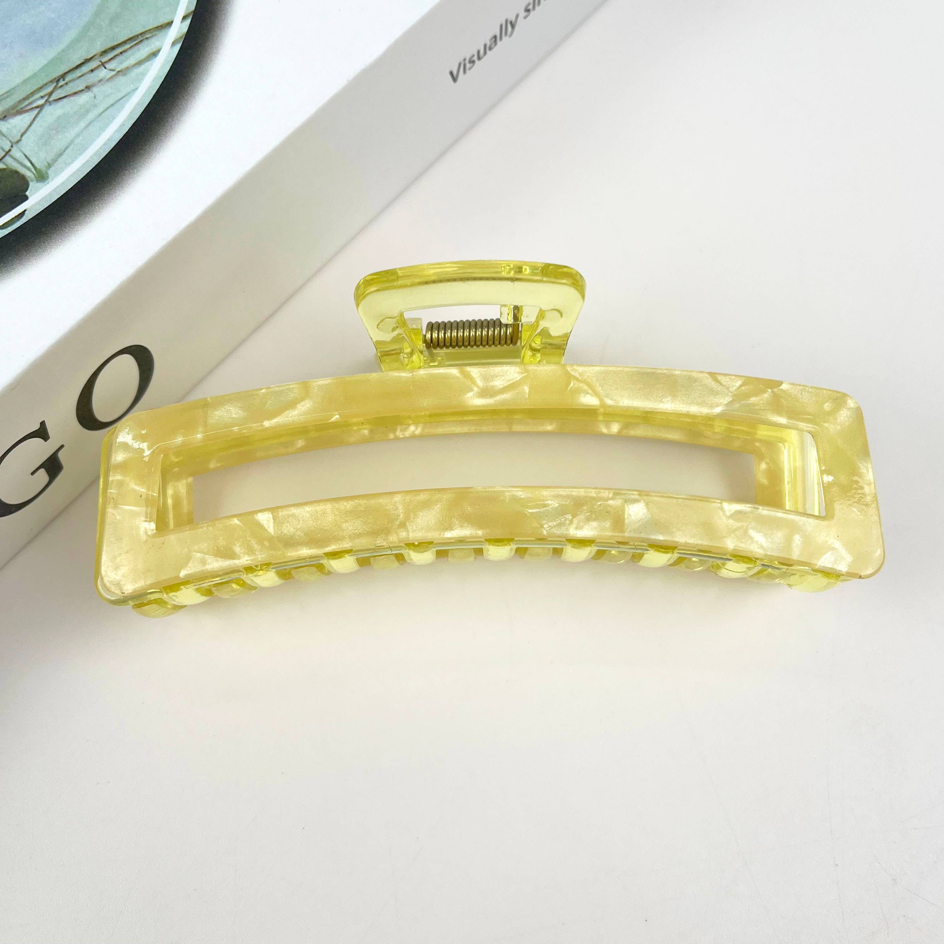 mildstyles - Wholesale Hair Clip - Women's - Checkerboard rectangular hair claw clip1