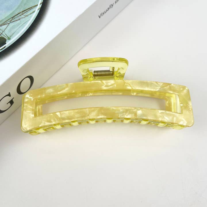 mildstyles - Wholesale Hair Clip - Women's - Checkerboard rectangular hair claw clip1