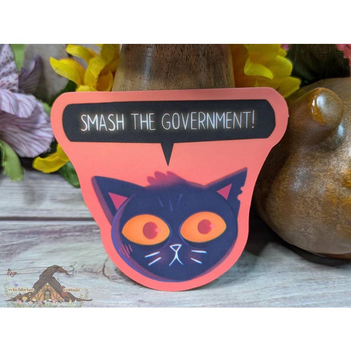 Smadr regeringen - Mae Night in the Woods Vinyl Sticker for engroshandel hos Witchbriar Cottage