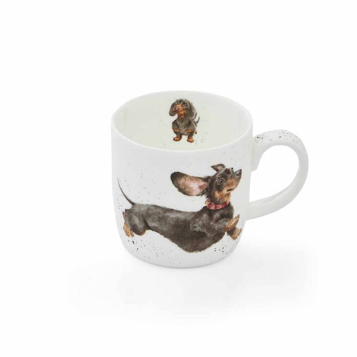 Portmeirion, Spode, Pimpernel, Nacthmann, Wrendale Designs - Wholesale Coffee Mug - Wrendale That Friday Feeling (Dog)