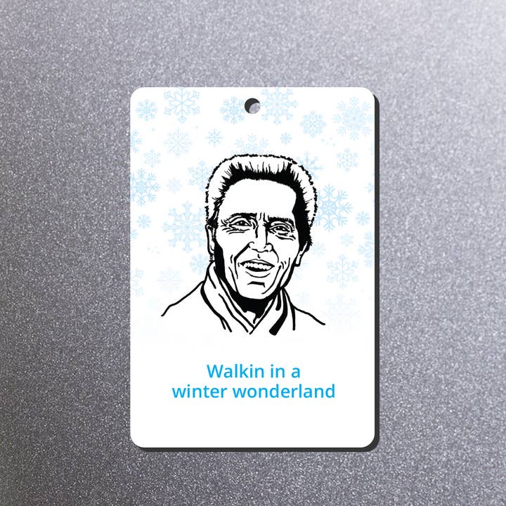 Design Corner - Wholesale Christmas Card - Christopher Walken Christmas Card