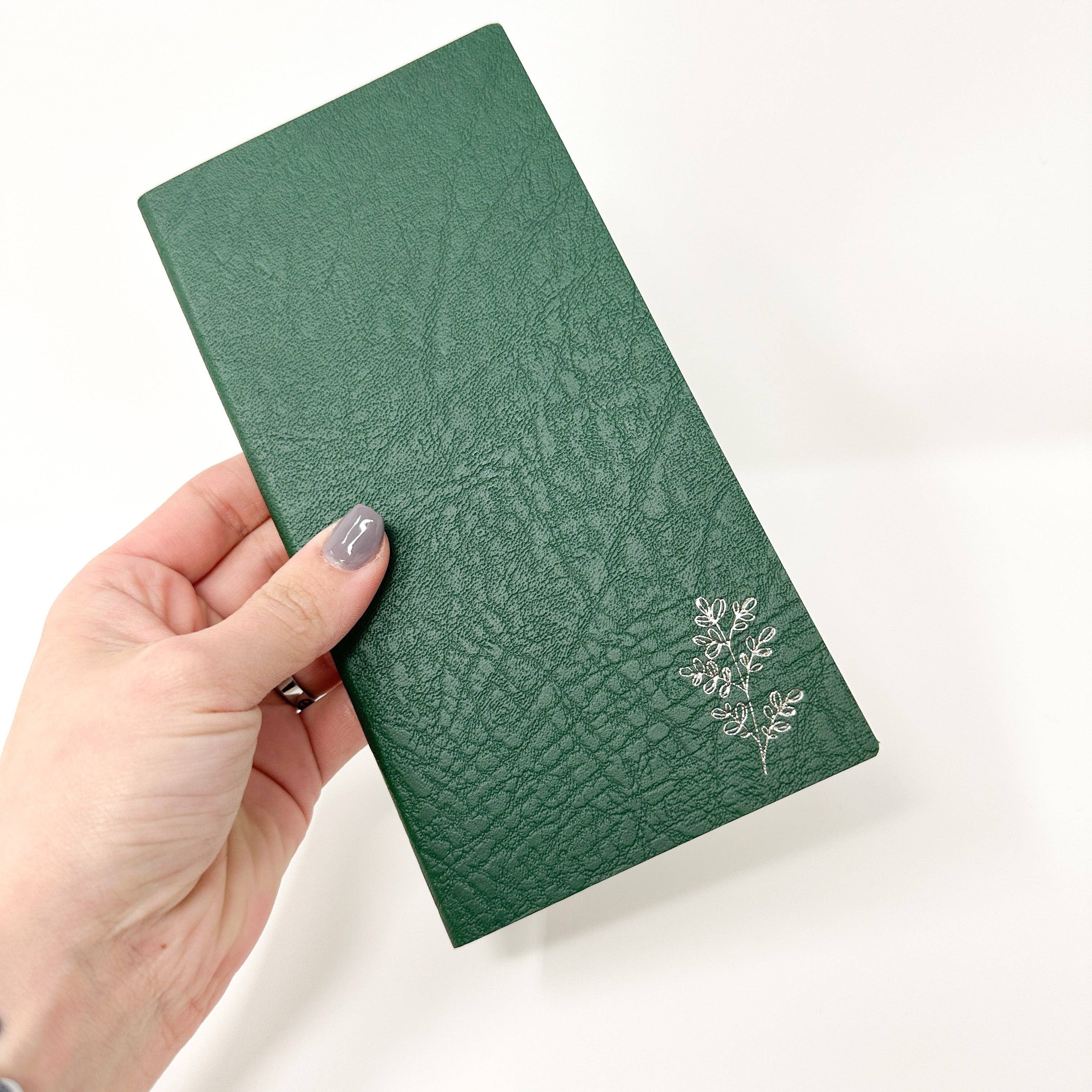 Plannermonkeyco – wholesale Anteckningsbok – Veckors Storlek | Grönt Fritt Noterat | Tomoe River Paper Anteckningsbok3