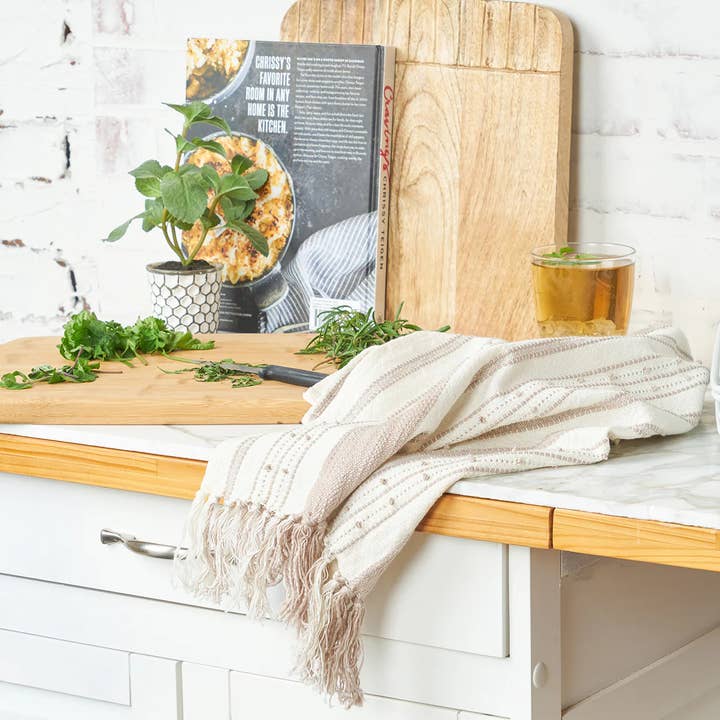 carol & frank - Wholesale Tea Towel - Oriana Striped Kitchen Towel3