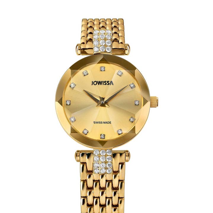 Facet Strass Swiss Ladies Watch J5.629.S and other Purchase Wholesale kustengold mineralwasser. Free Returns & Net 60 Terms on Faire trending on Faire.