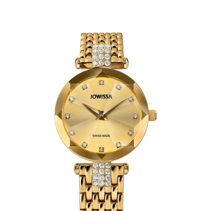 Jowissa - Wholesale Wrist Watch - Women's - Facet Strass Swiss Ladies Watch J5.629.S