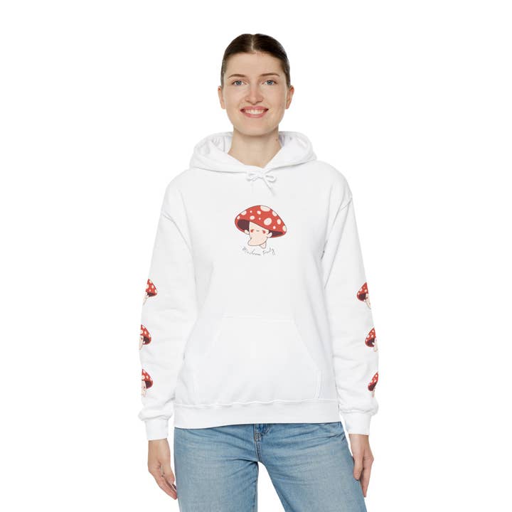 Laney's Castle - Wholesale Hoodie - Unisex - Mushroom Party Hoodie – Cottagecore Fall Apparel8