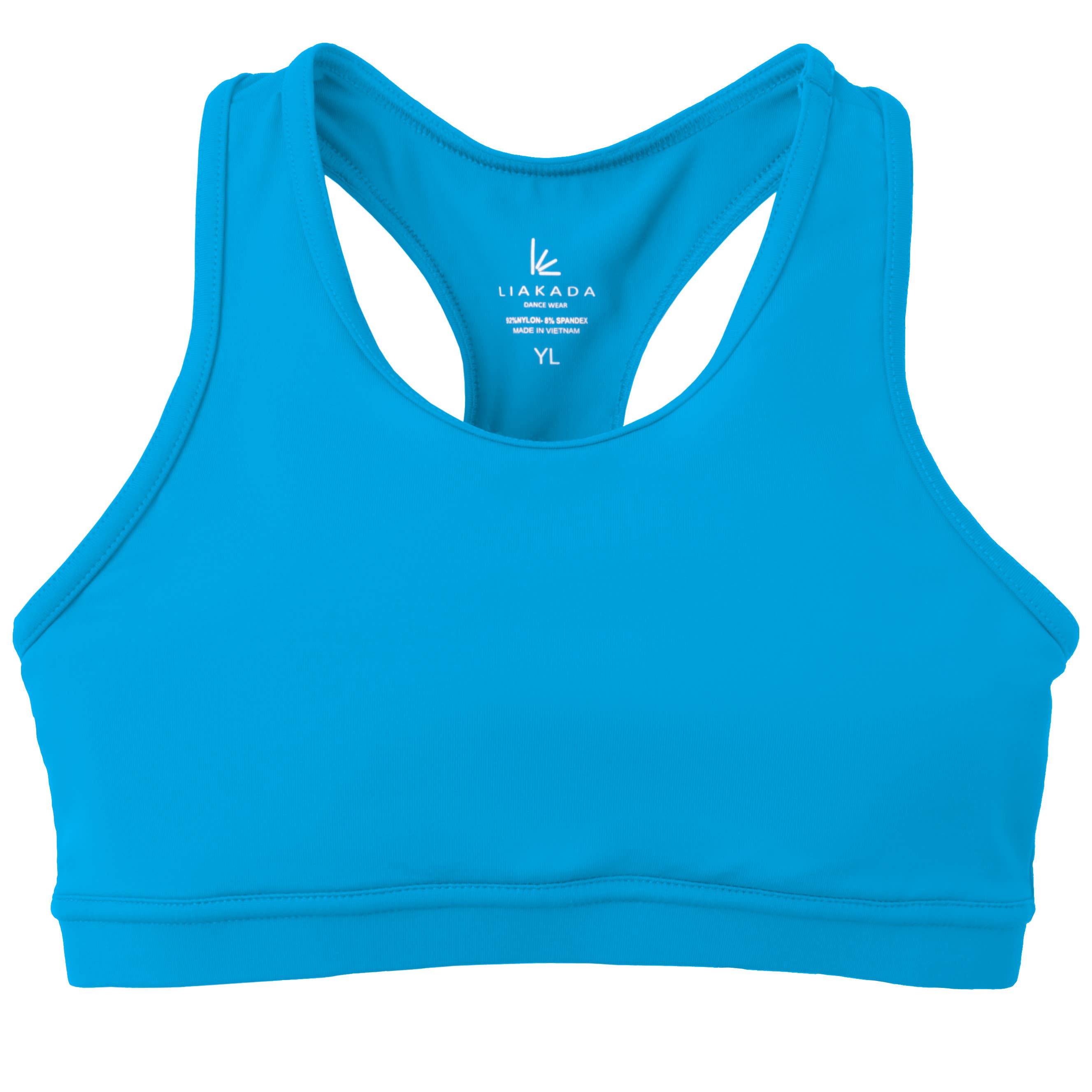 Liakada Dancewear – Parte de cima de desporto - Criança por atacado – Top Sutiã Racerback para Menina10