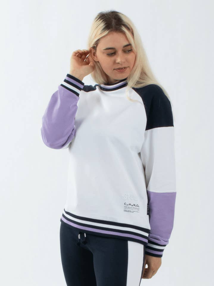 Sweatshirt Tripod Navy Blue for wholesale by StockNow Unipessoal