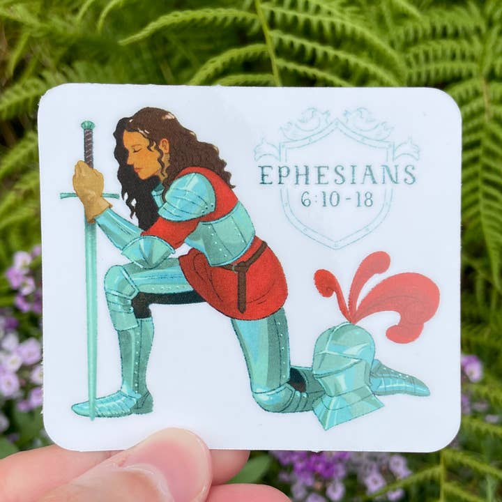 Tiday Art - Wholesale Sticker - Armor of God Vinyl Sticker Bundle – Complete 8 Design Set6