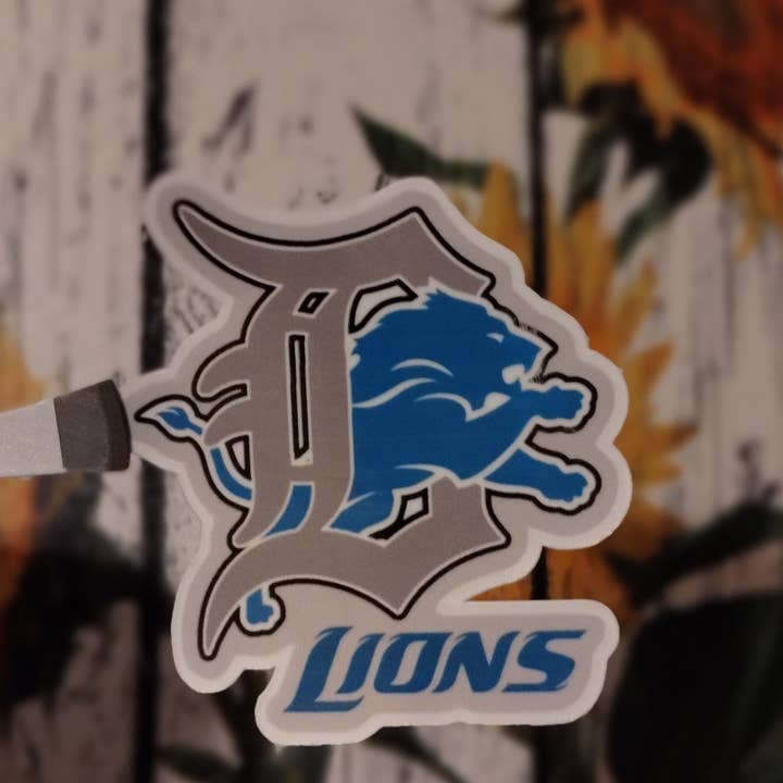 MadeByHBK - Wholesale Sticker - Detroit Lions Sticker1
